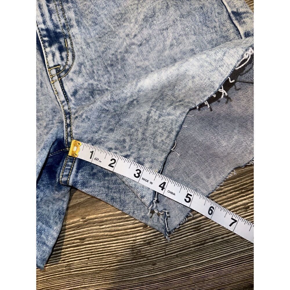 Treasure Bond High Waist Boyfriend Cutoff Denim Shorts Vintage Size 14. NWT. 7 - Picture 6 of 8